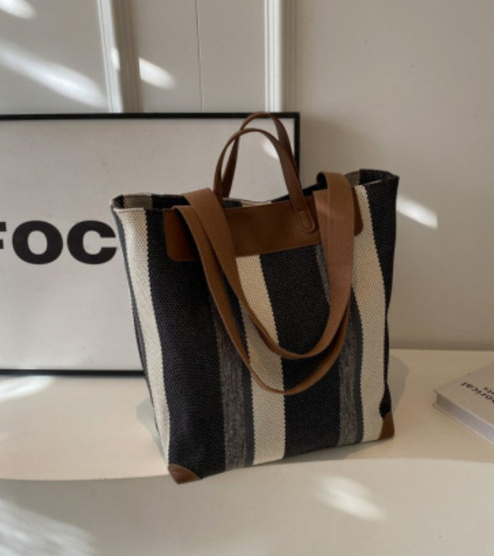 MIRCA | Borsa Casual a Righe