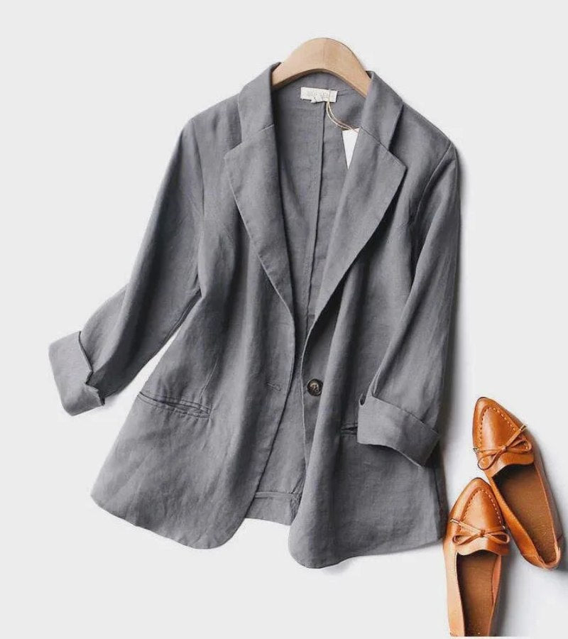 Elvira | Un blazer leggero, elegante e con un solo bottone