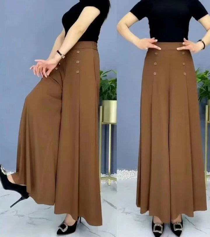 Serenella | pantaloni donna drappeggiati