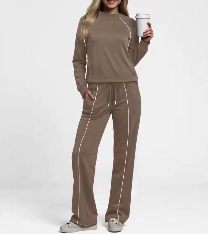 Livio | Completo a Due Pezzi con Pantaloni a Zampa