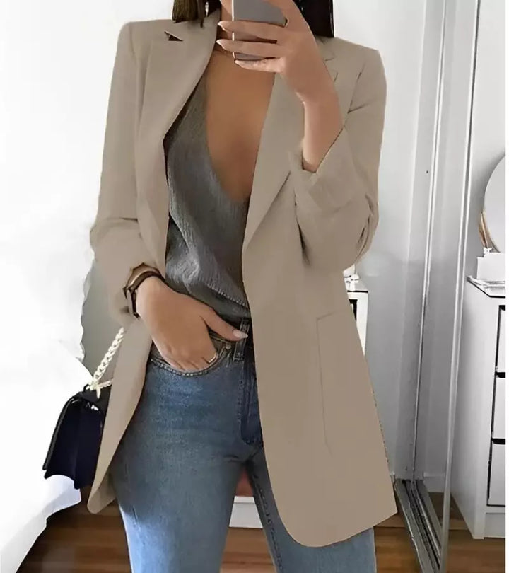 Sylvia | Cardigan Elegante con Colletto a Revers