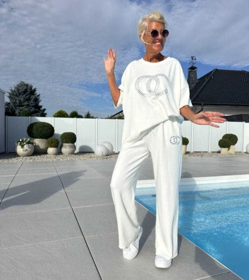 Samanta | Completo Donna con Dettagli Brillanti