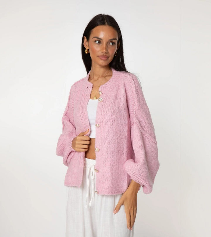 CozyGlam | Cardigan oversize