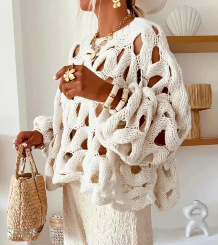 Sophie | Maglione premium traforato