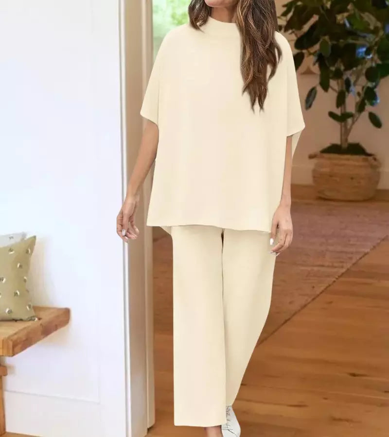 Bianca | Completo estivo due pezzi leggero e chic