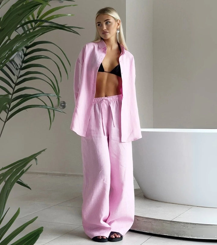 LIDIA | Outfit coordinato trendy & comodo in cotone