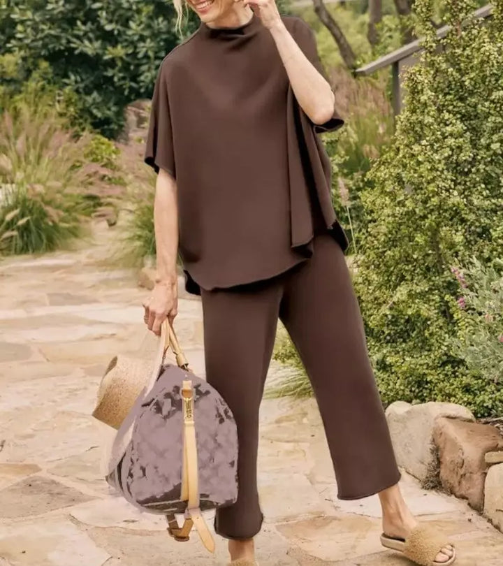 Bianca | Completo estivo due pezzi leggero e chic