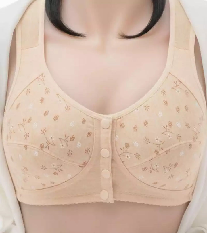 Sandra | Reggiseno in Cotone Senza Ganci