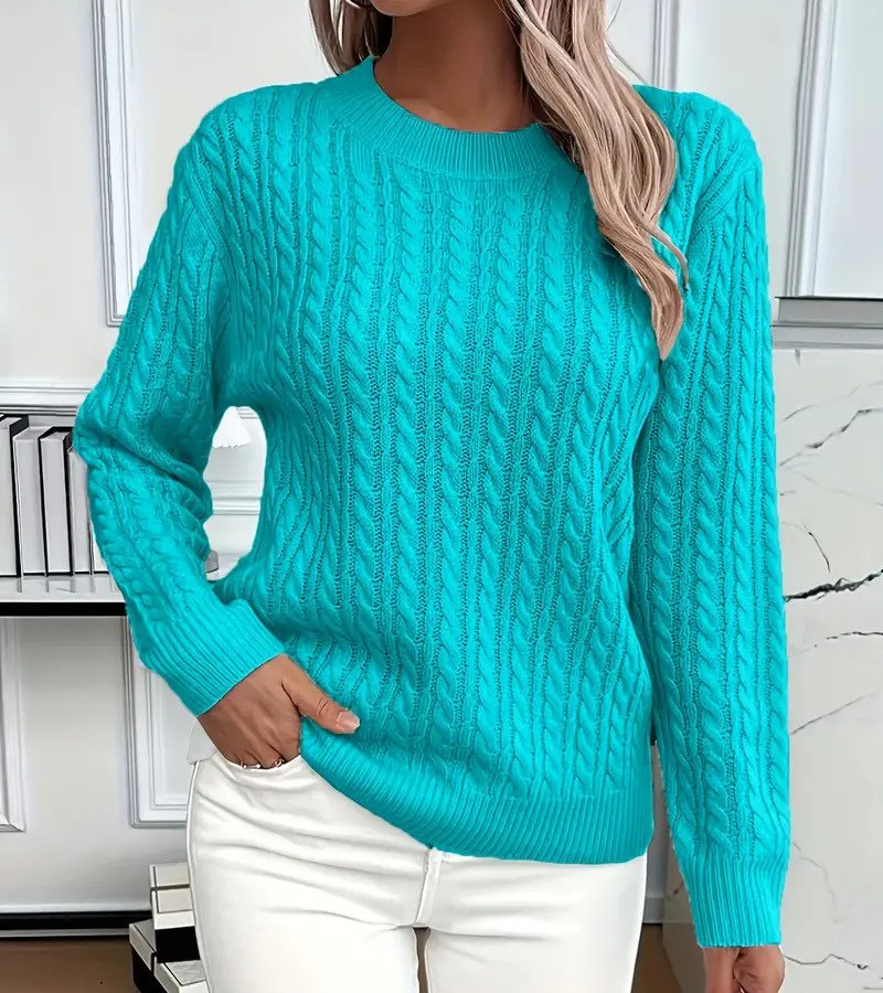 Bernila | Maglione treccia elegante