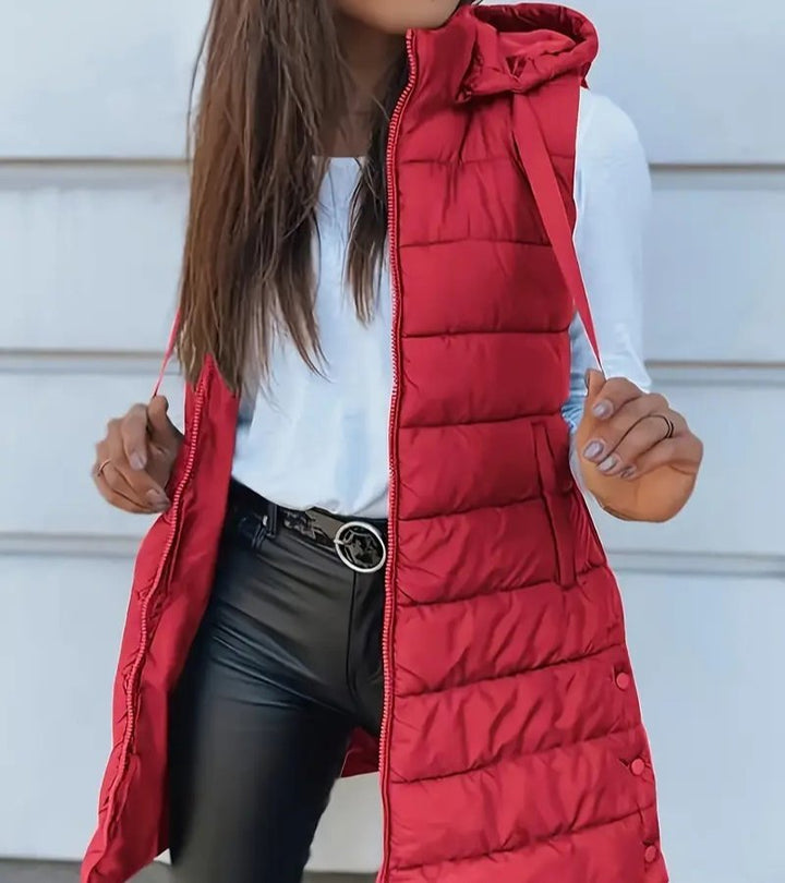 Vanda | gilet lungo imbottito