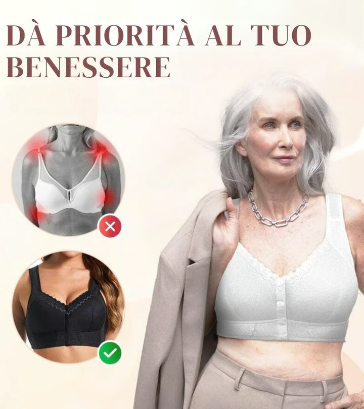 Rosa | Reggiseno Ideale per Pelli Sensibili