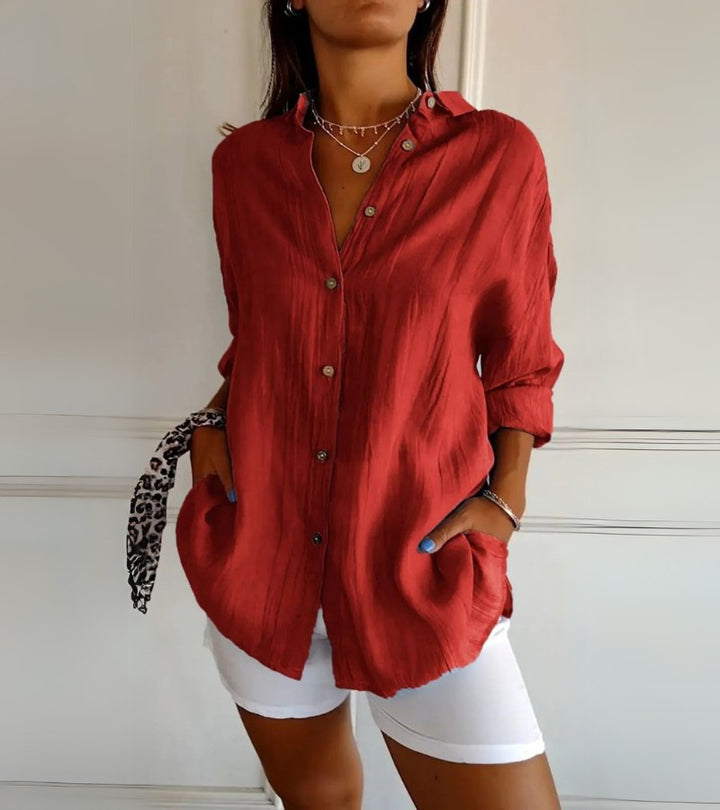 Loana | Camicia Elegante in Cotone