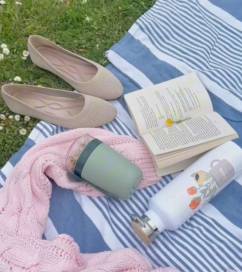 Ballerina  | Ballerine Intrecciate Ultra Confortevoli per Tutti i Giorni