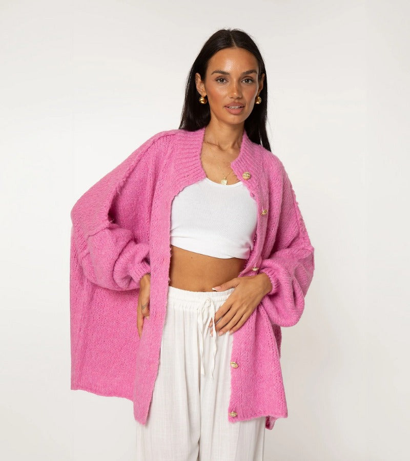 CozyGlam | Cardigan oversize