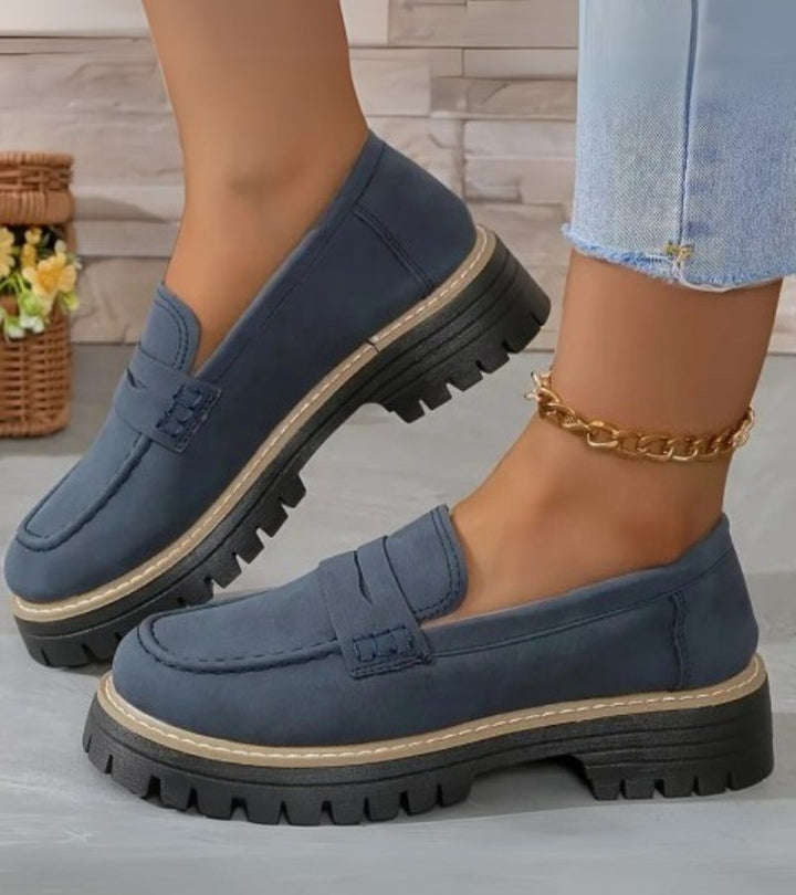 Ludovica | Mocassini alla moda con suola spessa