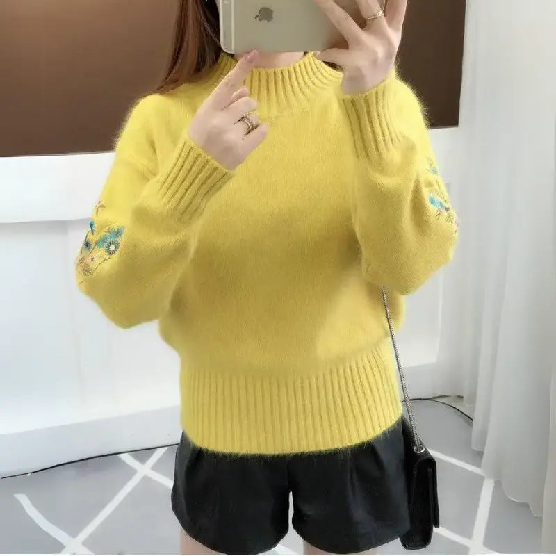 Isabel | Maglione Ricamato per un Look alla Moda