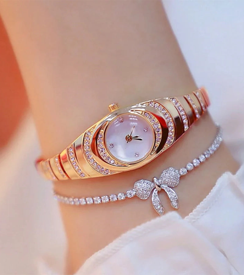 LUXORA | Orologio di lusso con strass – eleganza e raffinatezza