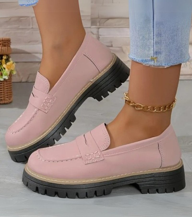 Ludovica | Mocassini alla moda con suola spessa