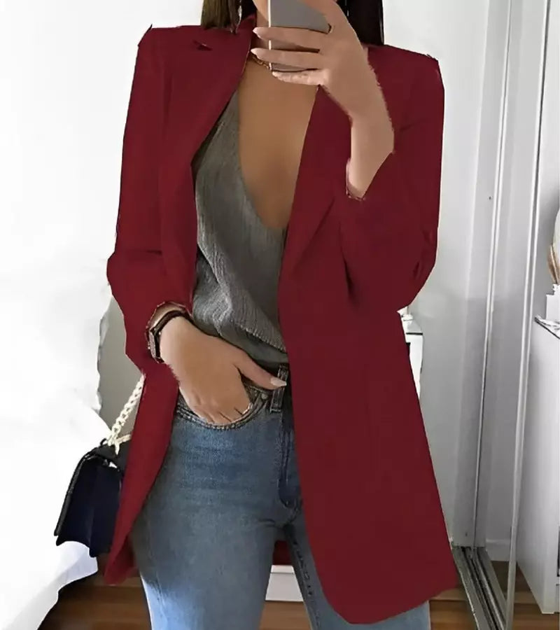 Sylvia | Cardigan Elegante con Colletto a Revers