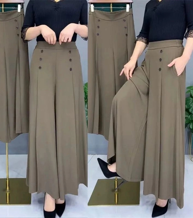 Serenella | pantaloni donna drappeggiati