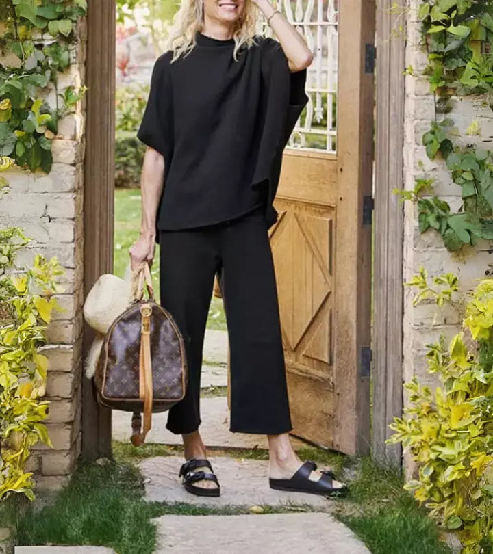 Bianca | Completo estivo due pezzi leggero e chic