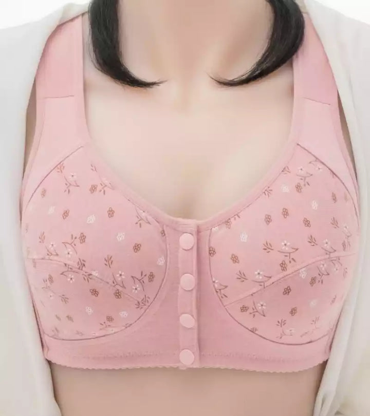 Sandra | Reggiseno in Cotone Senza Ganci