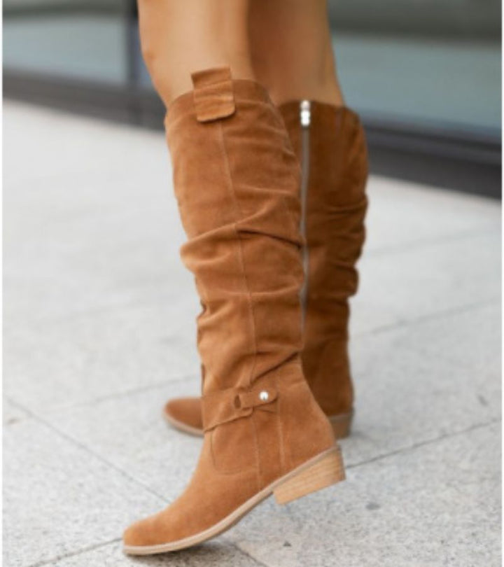 Allison | Stivali in pelle vegana, design alla moda