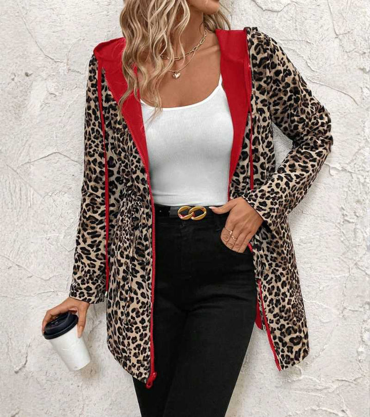 Annette | Giacca reversibile leopardata