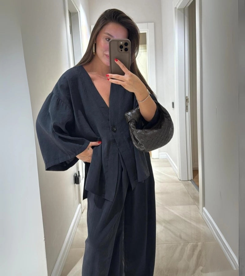 Teresa | completo pantalone e giacca ampia