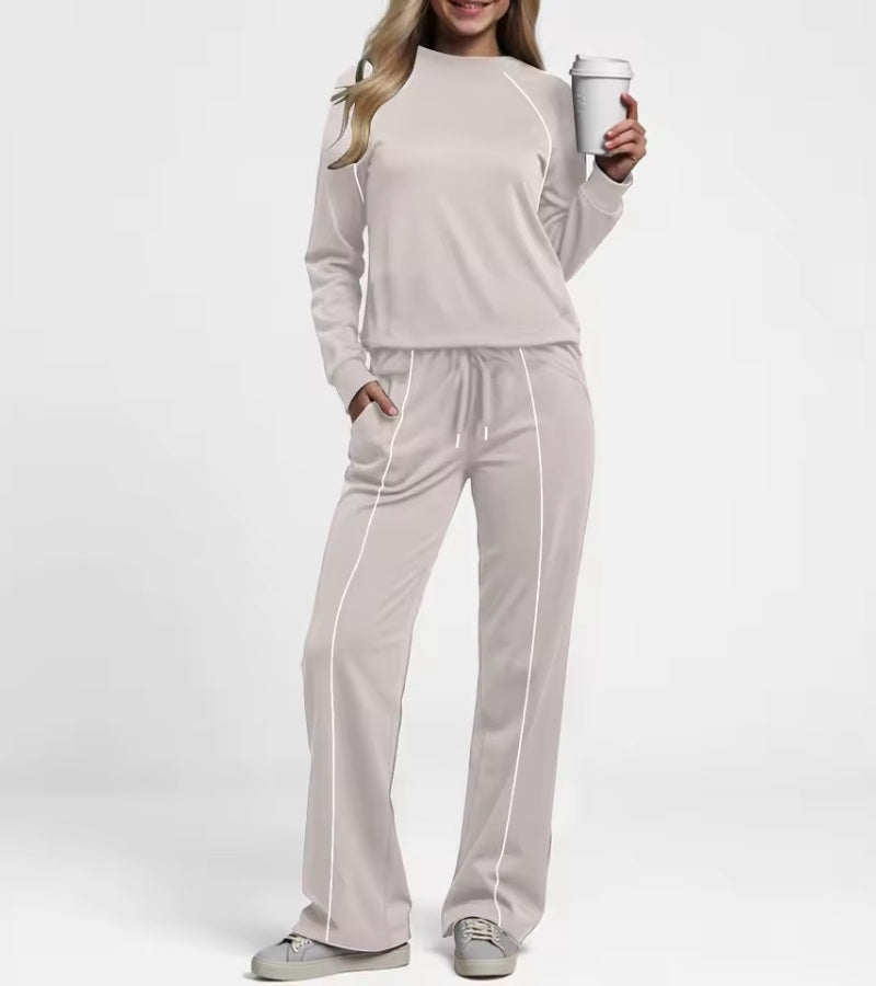 Livio | Completo a Due Pezzi con Pantaloni a Zampa