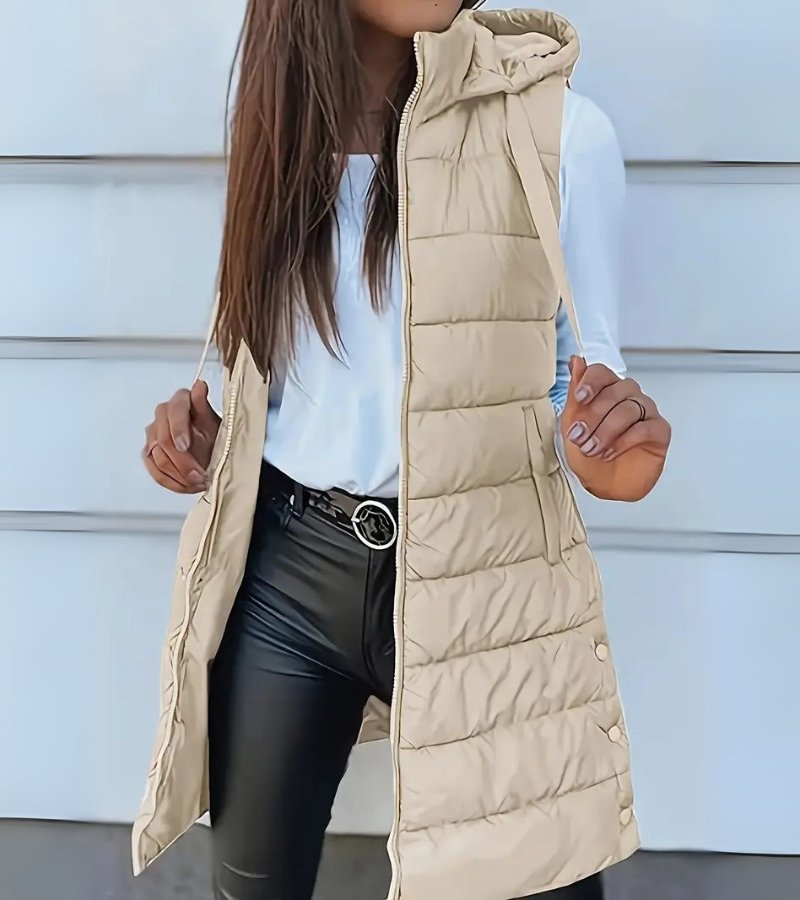 Vanda | gilet lungo imbottito