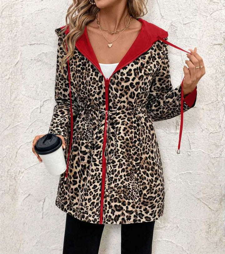 Annette | Giacca reversibile leopardata