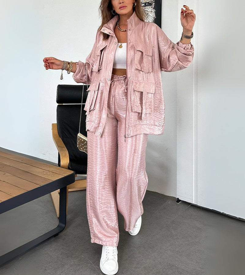 Tiziana | Set due pezzi con pantaloni dritti