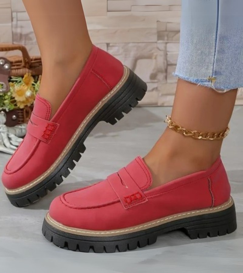 Ludovica | Mocassini alla moda con suola spessa