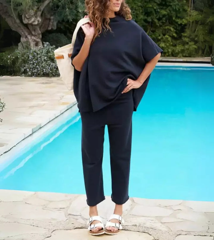 Bianca | Completo estivo due pezzi leggero e chic