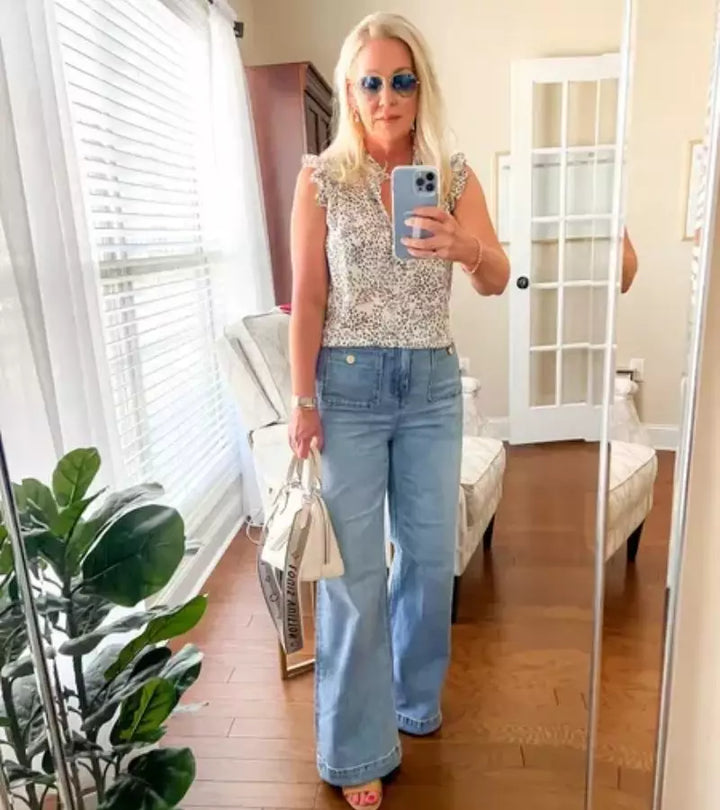 Tummy |  Il Pantalone a Zampa che Sottolinea il Punto Vita