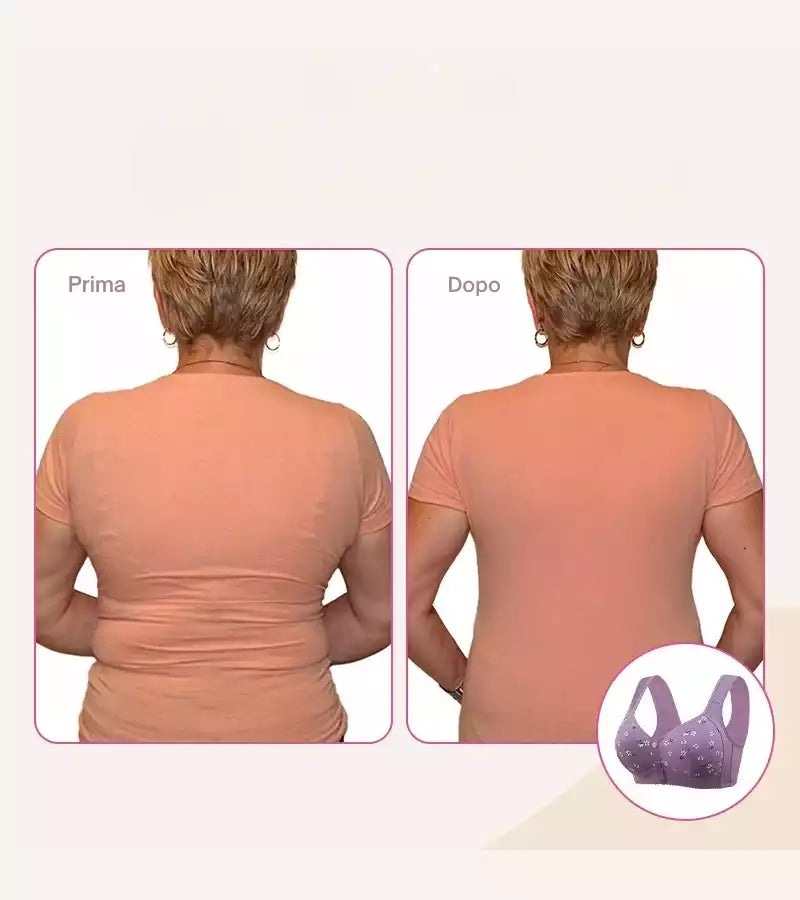 Sandra | Reggiseno in Cotone Senza Ganci