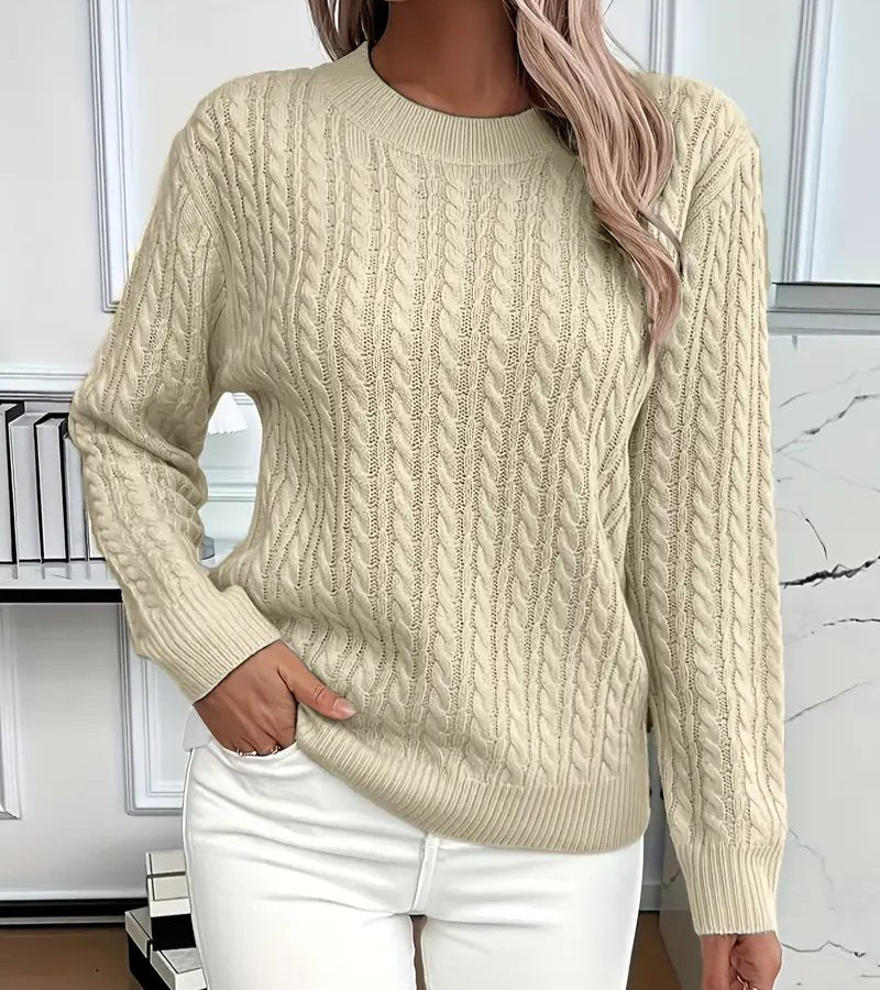 Bernila | Maglione treccia elegante