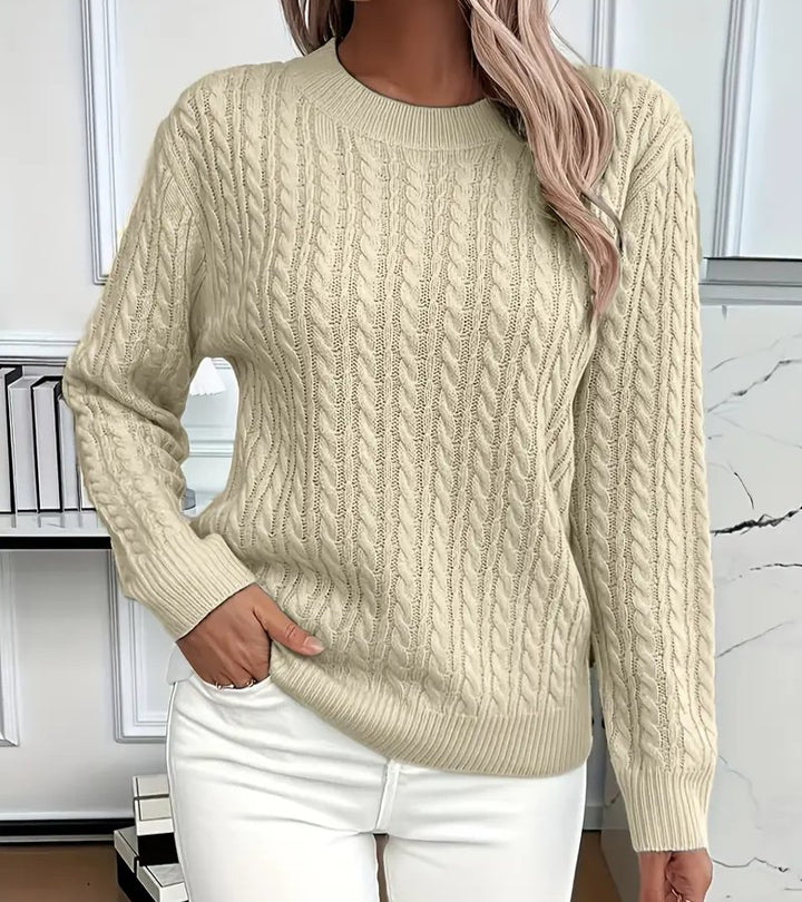 Bernila | Maglione treccia elegante