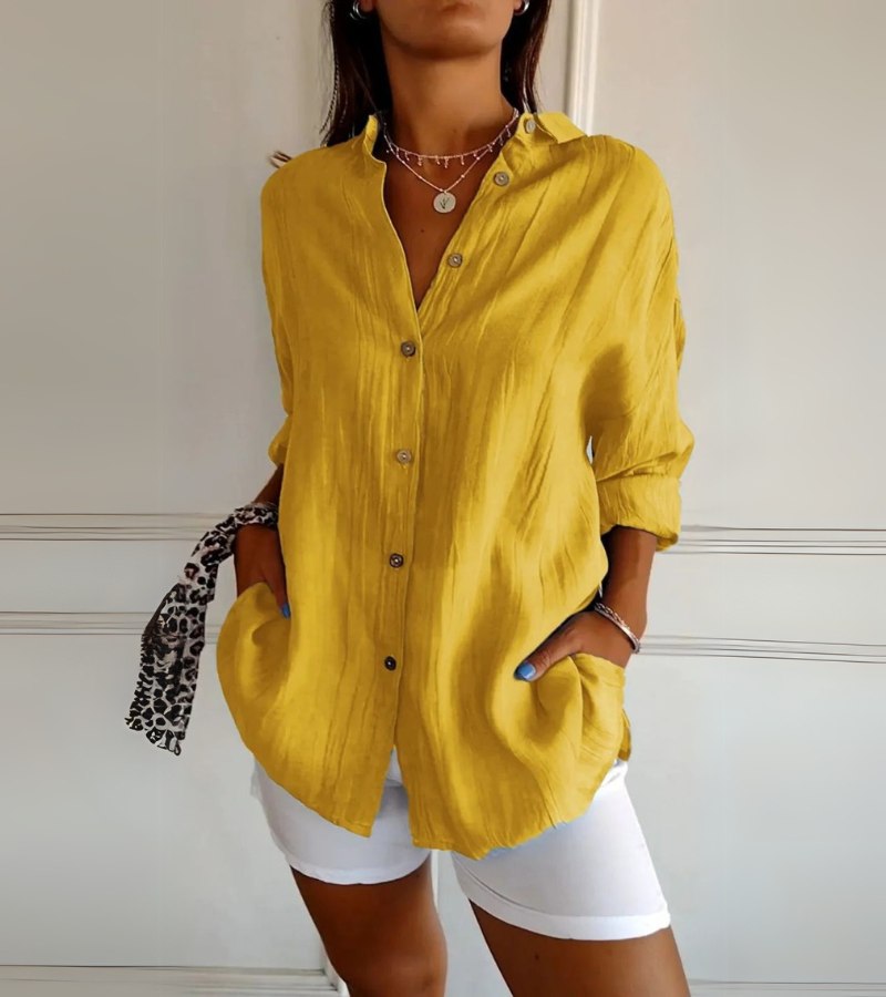 Loana | Camicia Elegante in Cotone