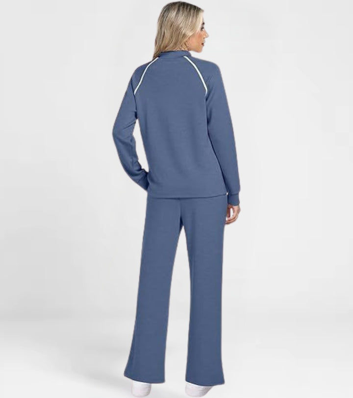 Livio | Completo a Due Pezzi con Pantaloni a Zampa