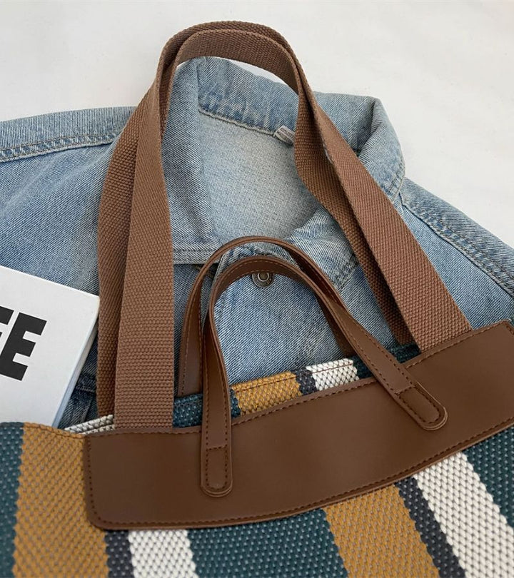 MIRCA | Borsa Casual a Righe