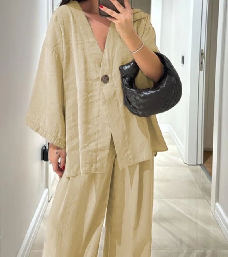 Teresa | completo pantalone e giacca ampia