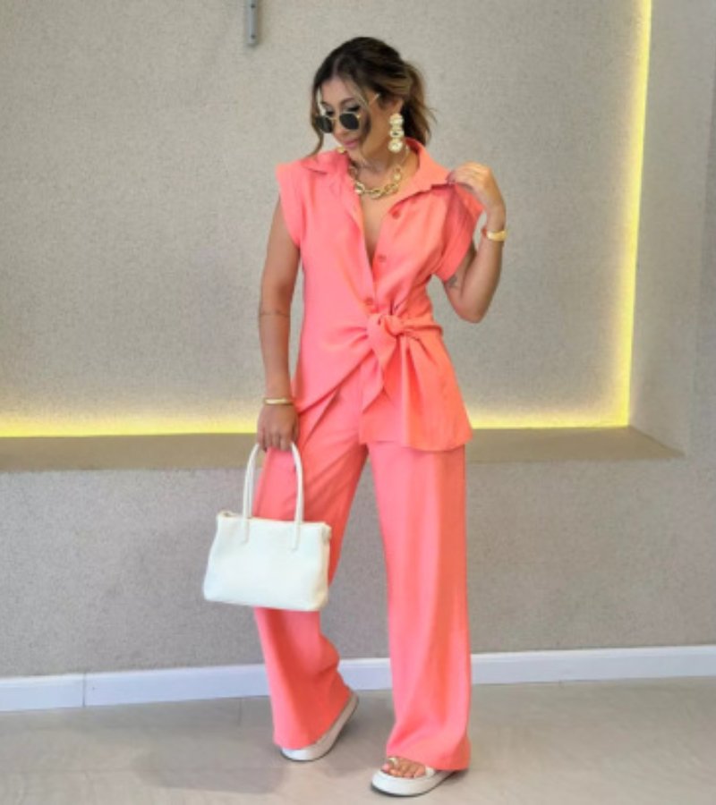 CARLA | Completo 2 Pezzi con Nodo in Vita