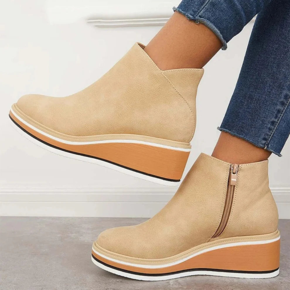 Ajusco | scarpe che uniscono altezza, stile e sicurezza ad ogni passo