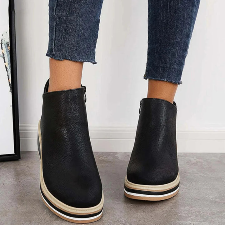 Ajusco | scarpe che uniscono altezza, stile e sicurezza ad ogni passo