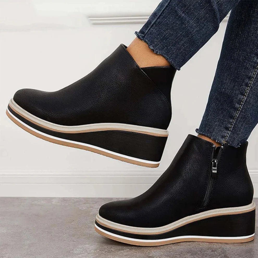 Ajusco | scarpe che uniscono altezza, stile e sicurezza ad ogni passo