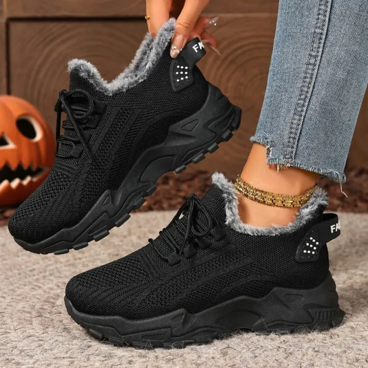 Sari | Sneakers morbide e calde in cotone peluche