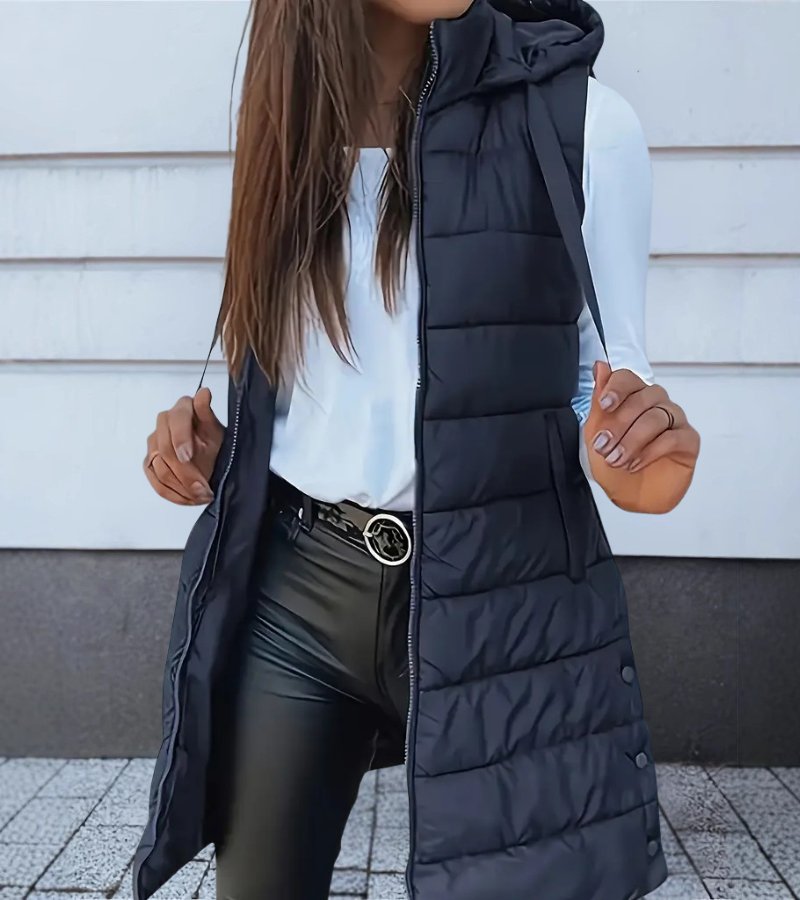 Vanda | gilet lungo imbottito