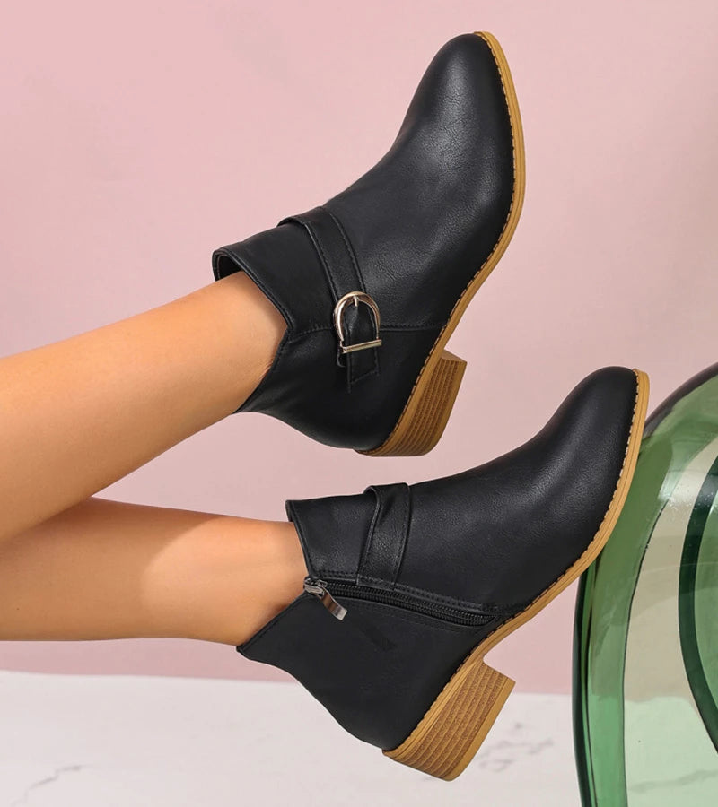 Jutta | Stivaletti ortopedici da donna stile Martin